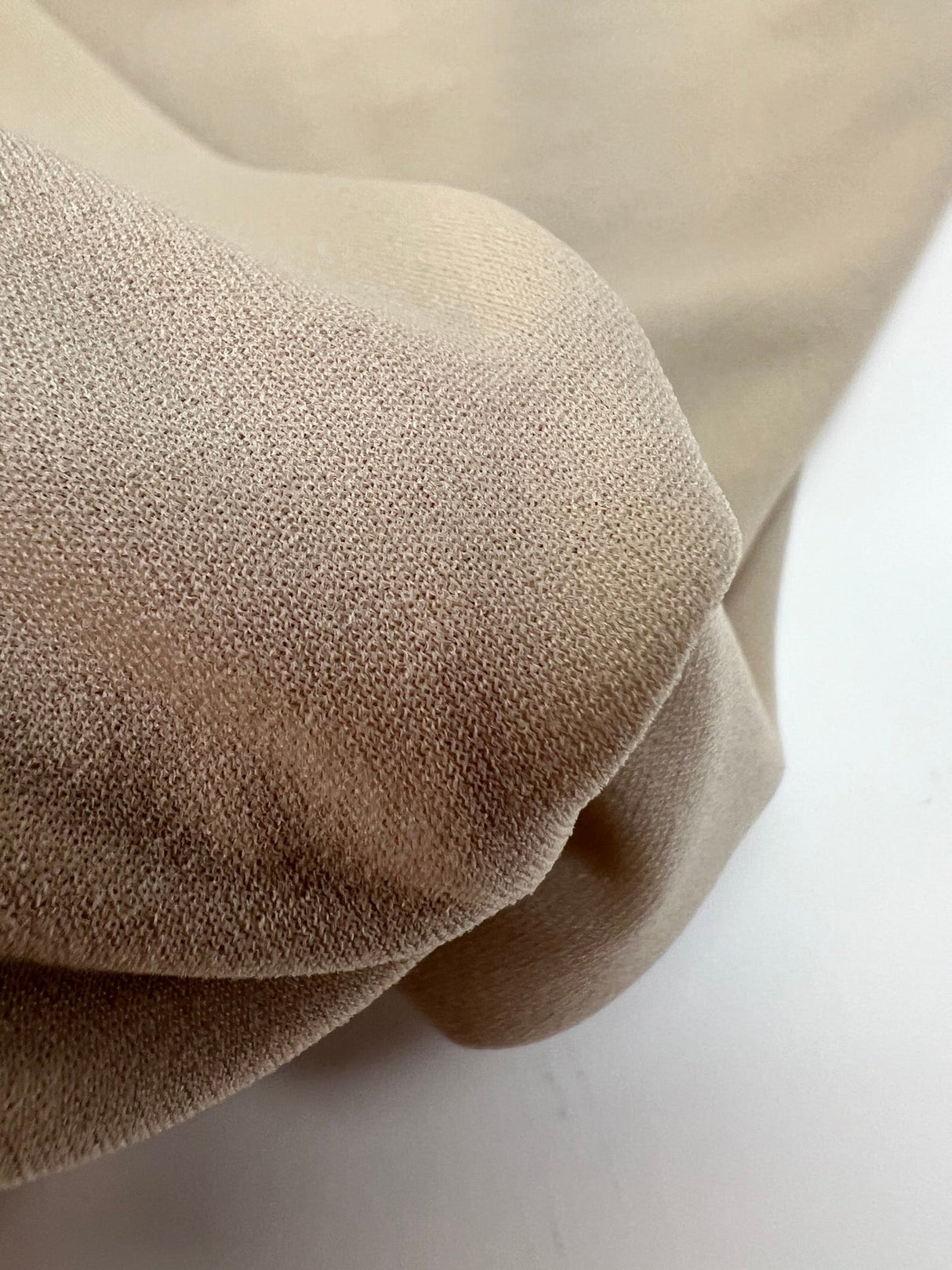 Polyamide Elastane Knitted Fabric Beige
