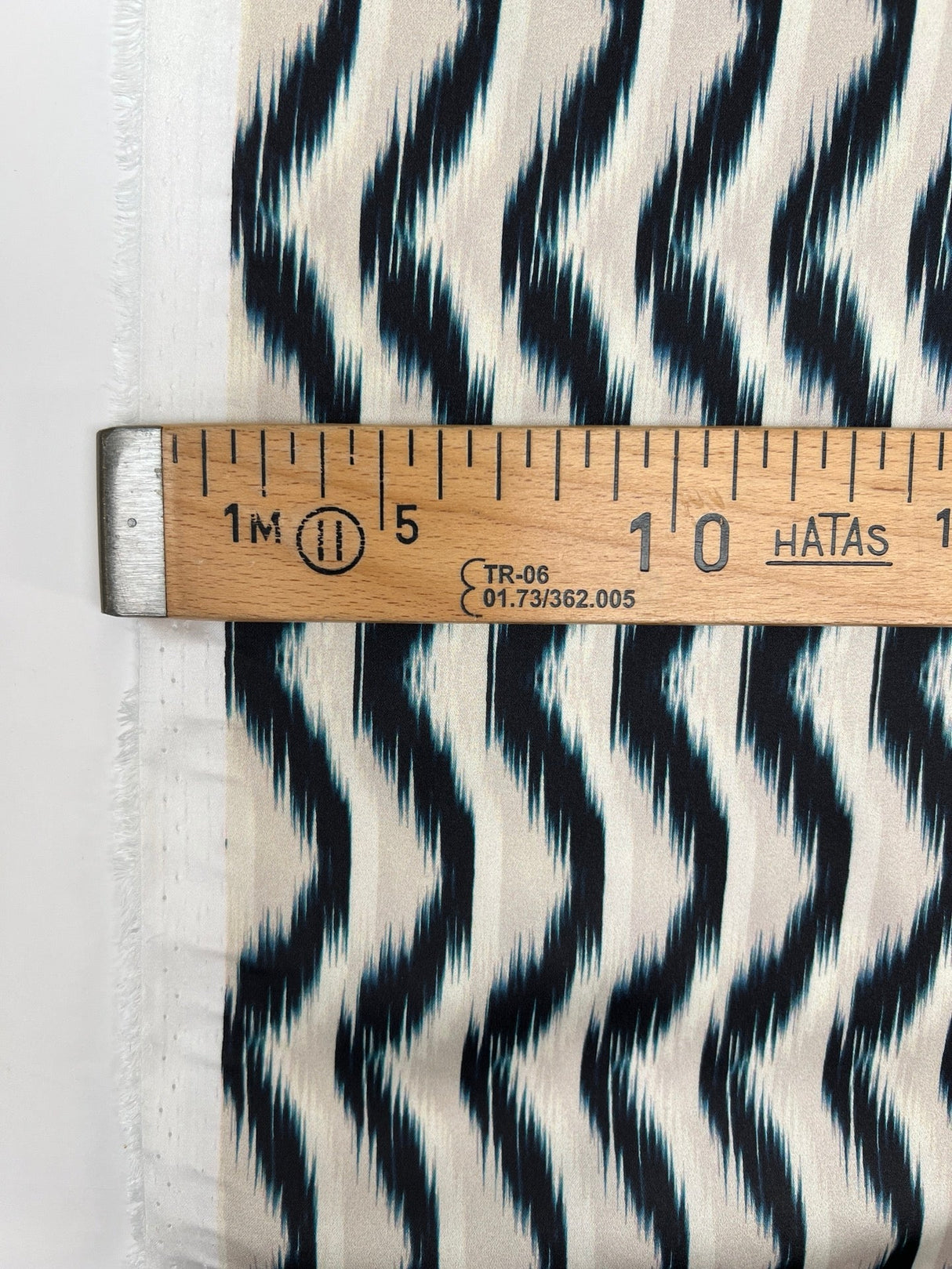 Polyester Sateen Printed Beige Blue