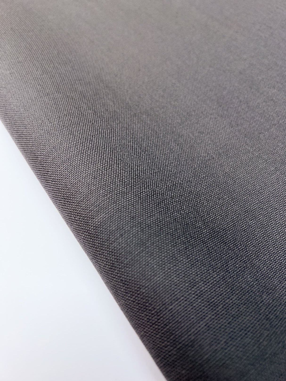 Virgin Wool Twill Gray Blue