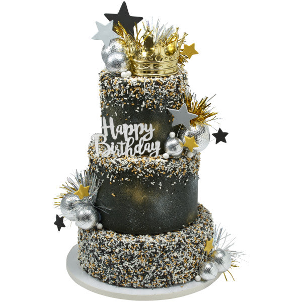 Regal Crown Cake Decorating Kit Topper Set