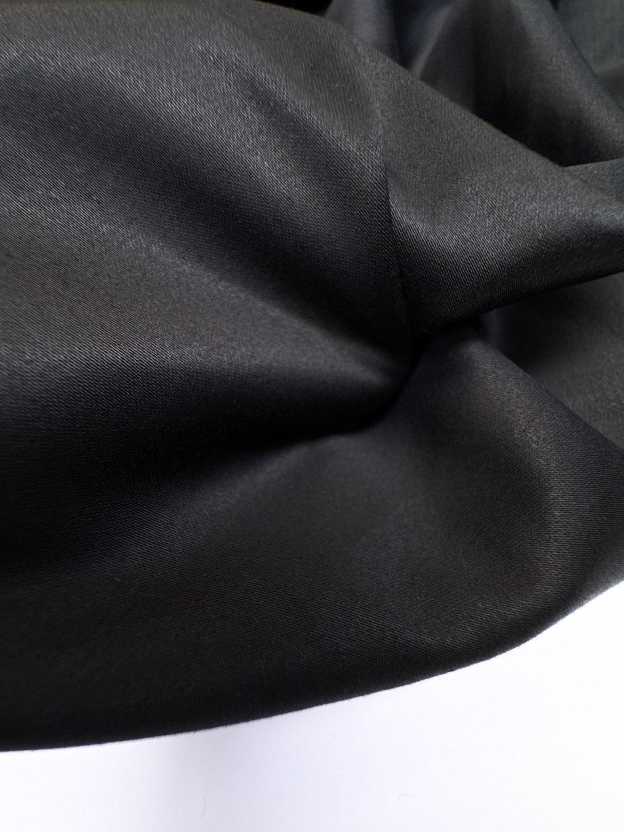 Cotton Viscose Elastane Woven Black