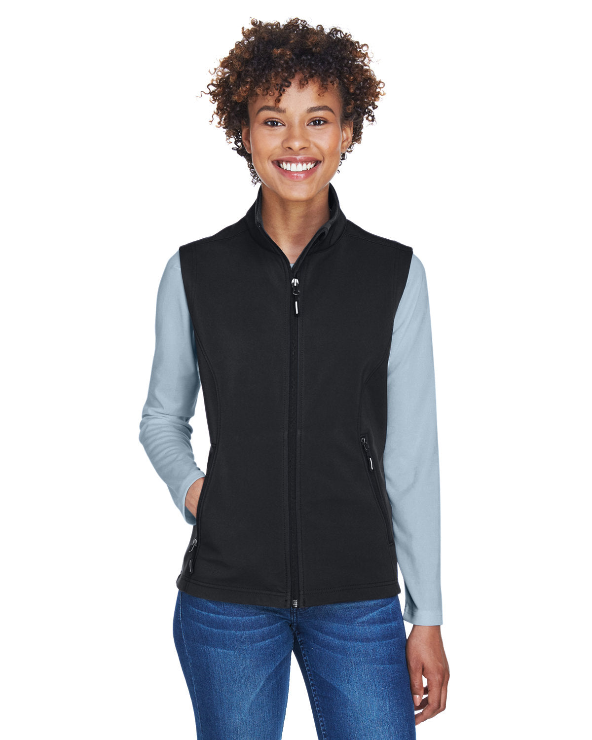 Ladies' Cruise Two-Layer Fleece Bonded Soft Shell Vest