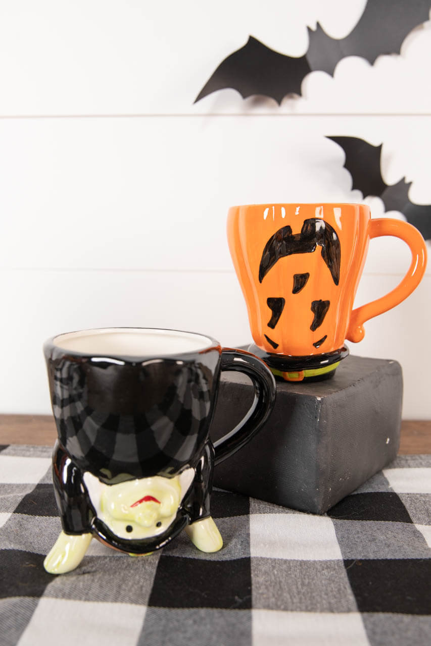 5” Halloween Handstand Mug