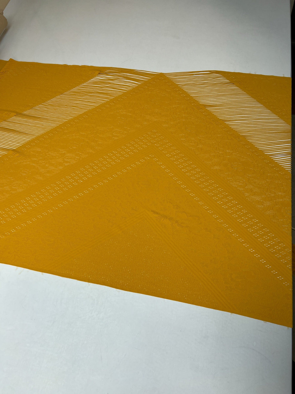 Polyamide Elastane Knitted Fabric Yellow