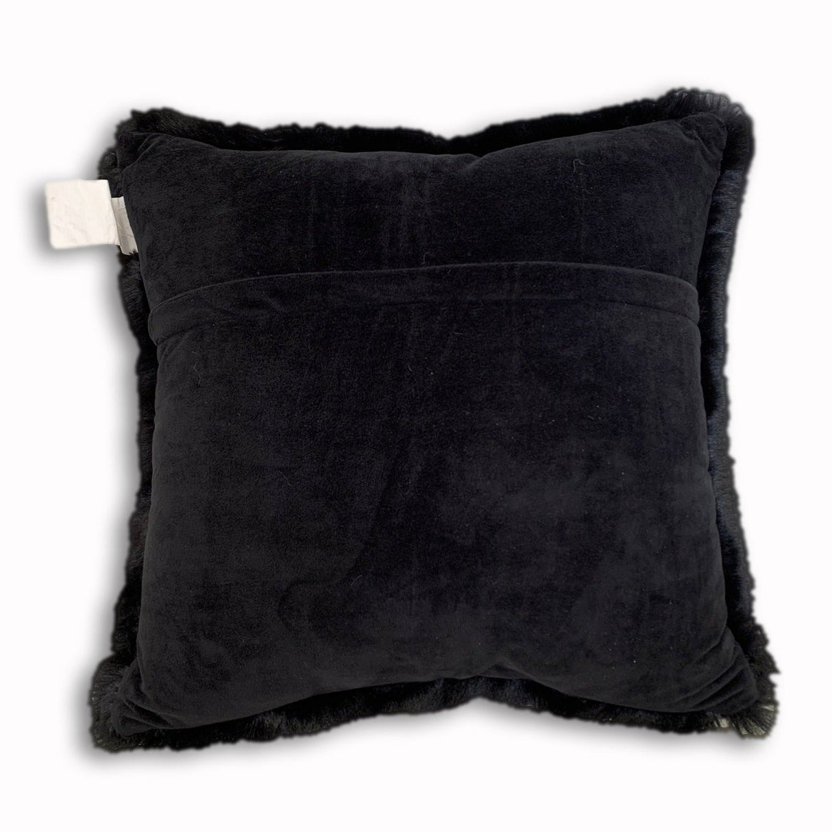 Soft Cozy Fuzzy Faux Fur Pillow - Faux Fur Fabric, Solid, 20" X 20", Black, Charcoal Gray, Offwhite, Silver, Mocha, Rose, Navy, Honey Gold, Teal Blue (1 Piece)