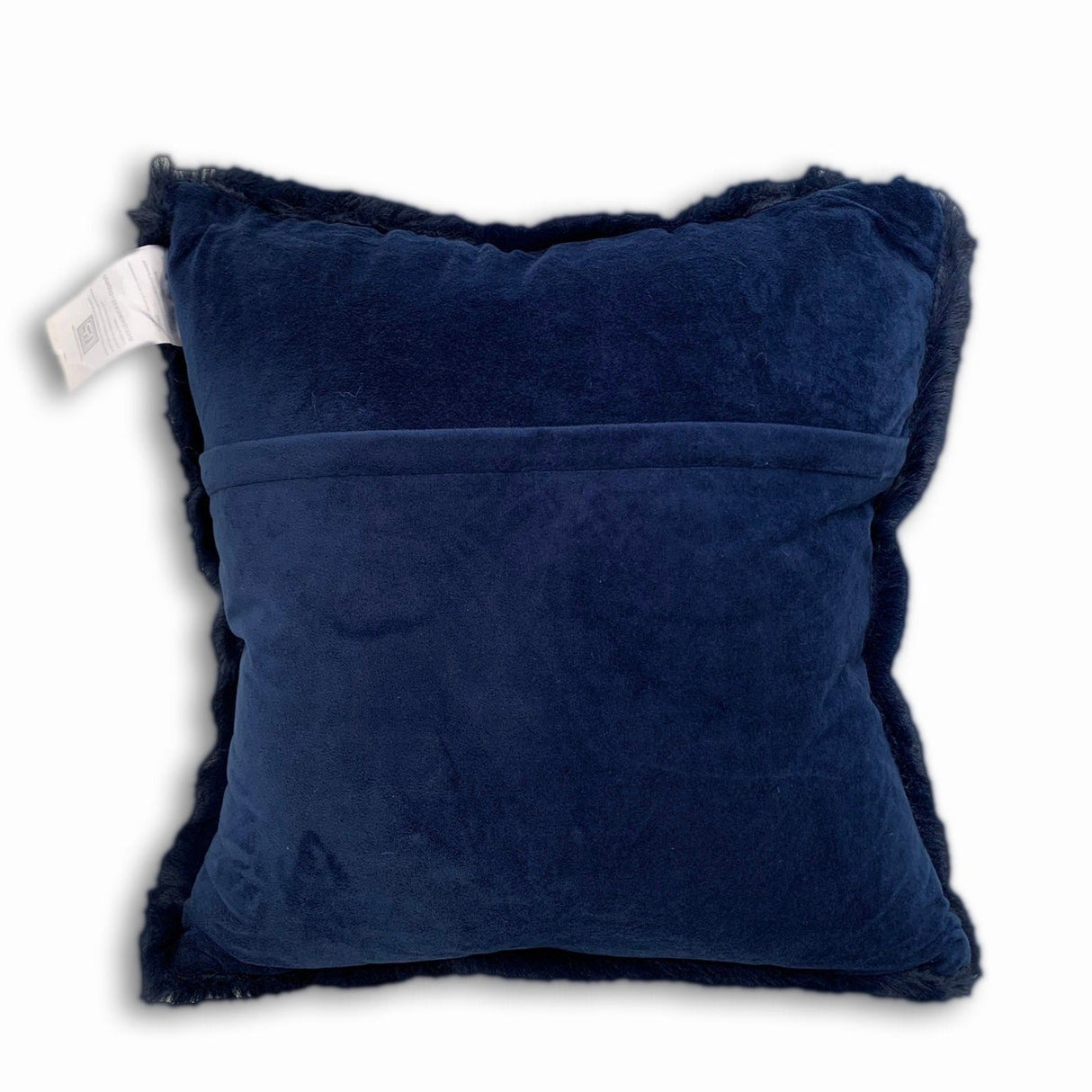 Soft Cozy Fuzzy Faux Fur Pillow - Faux Fur Fabric, Solid, 20" X 20", Black, Charcoal Gray, Offwhite, Silver, Mocha, Rose, Navy, Honey Gold, Teal Blue (1 Piece)