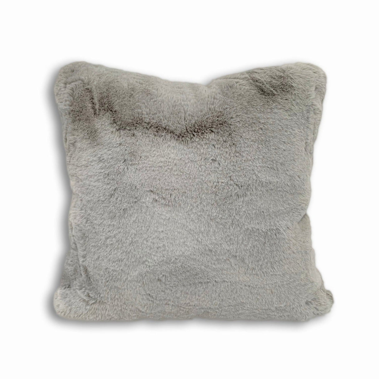 Soft Cozy Fuzzy Faux Fur Pillow - Faux Fur Fabric, Solid, 20" X 20", Black, Charcoal Gray, Offwhite, Silver, Mocha, Rose, Navy, Honey Gold, Teal Blue (1 Piece)