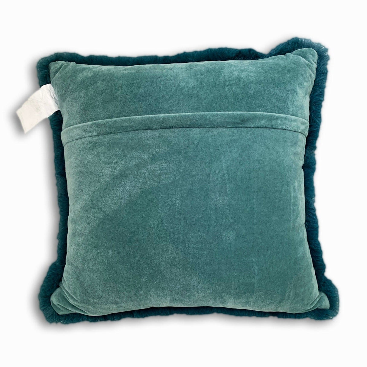 Soft Cozy Fuzzy Faux Fur Pillow - Faux Fur Fabric, Solid, 20" X 20", Black, Charcoal Gray, Offwhite, Silver, Mocha, Rose, Navy, Honey Gold, Teal Blue (1 Piece)