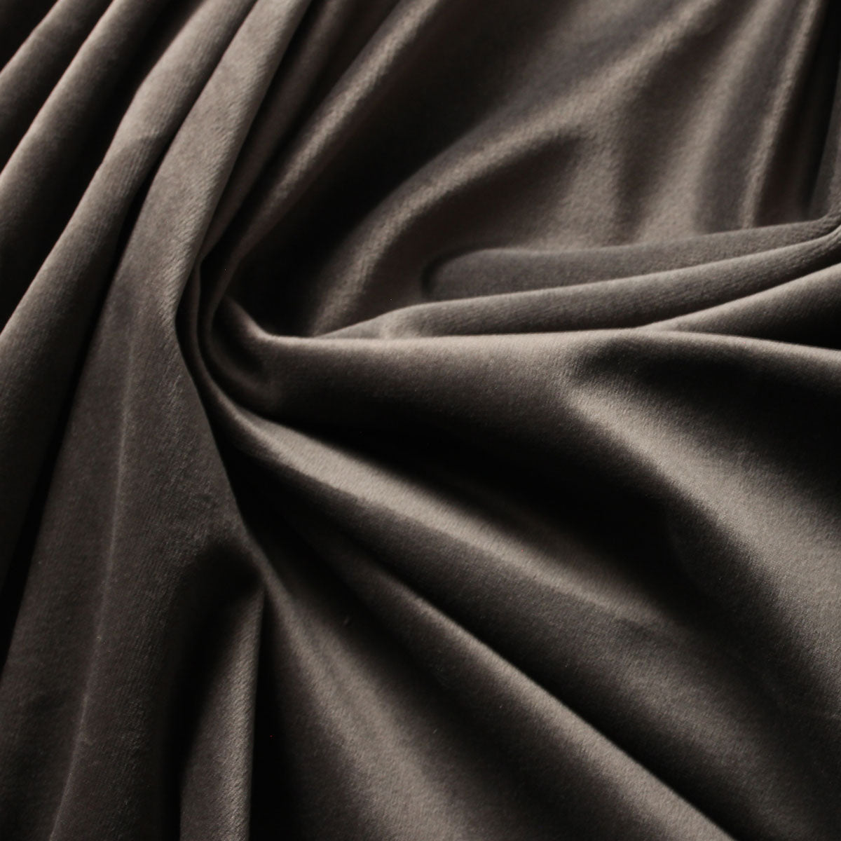 Camden Velvet Polyester Fabric - Solid Color, 60" Width (1 Yard)
