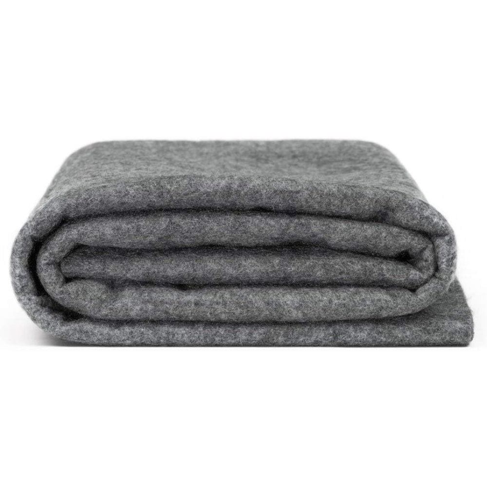 Charcoal Felt Acrylic Fabric - Charcoal, 72" Width, 1.6Mm Thick (1 Yard)