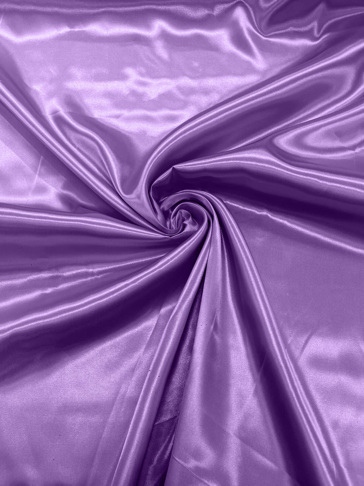 Charmeuse Satin Polyester Fabric - Solid Glossy Finish, 58" Width (1 Yard)