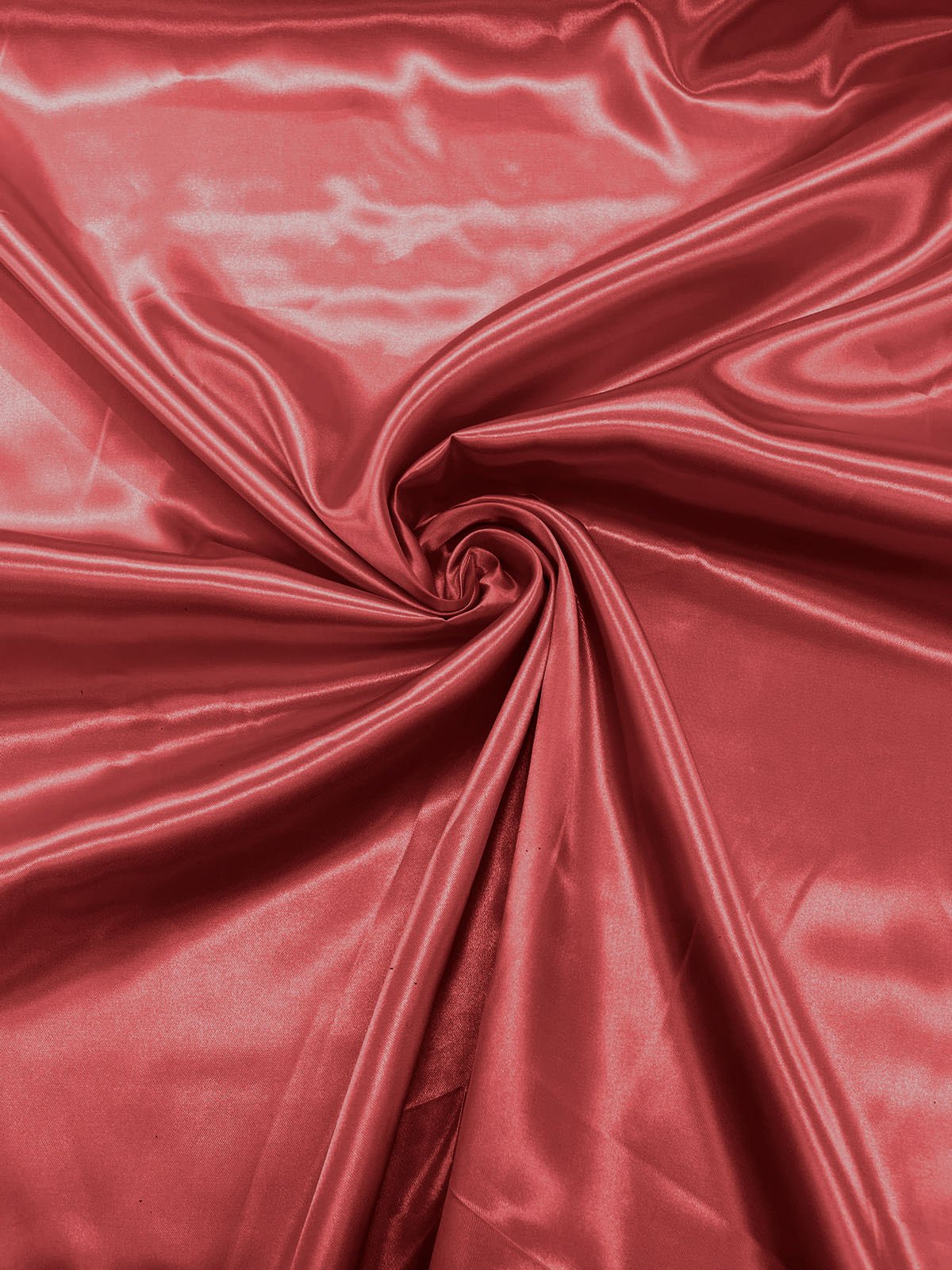 Charmeuse Satin Polyester Fabric - Solid Glossy Finish, 58" Width (1 Yard)