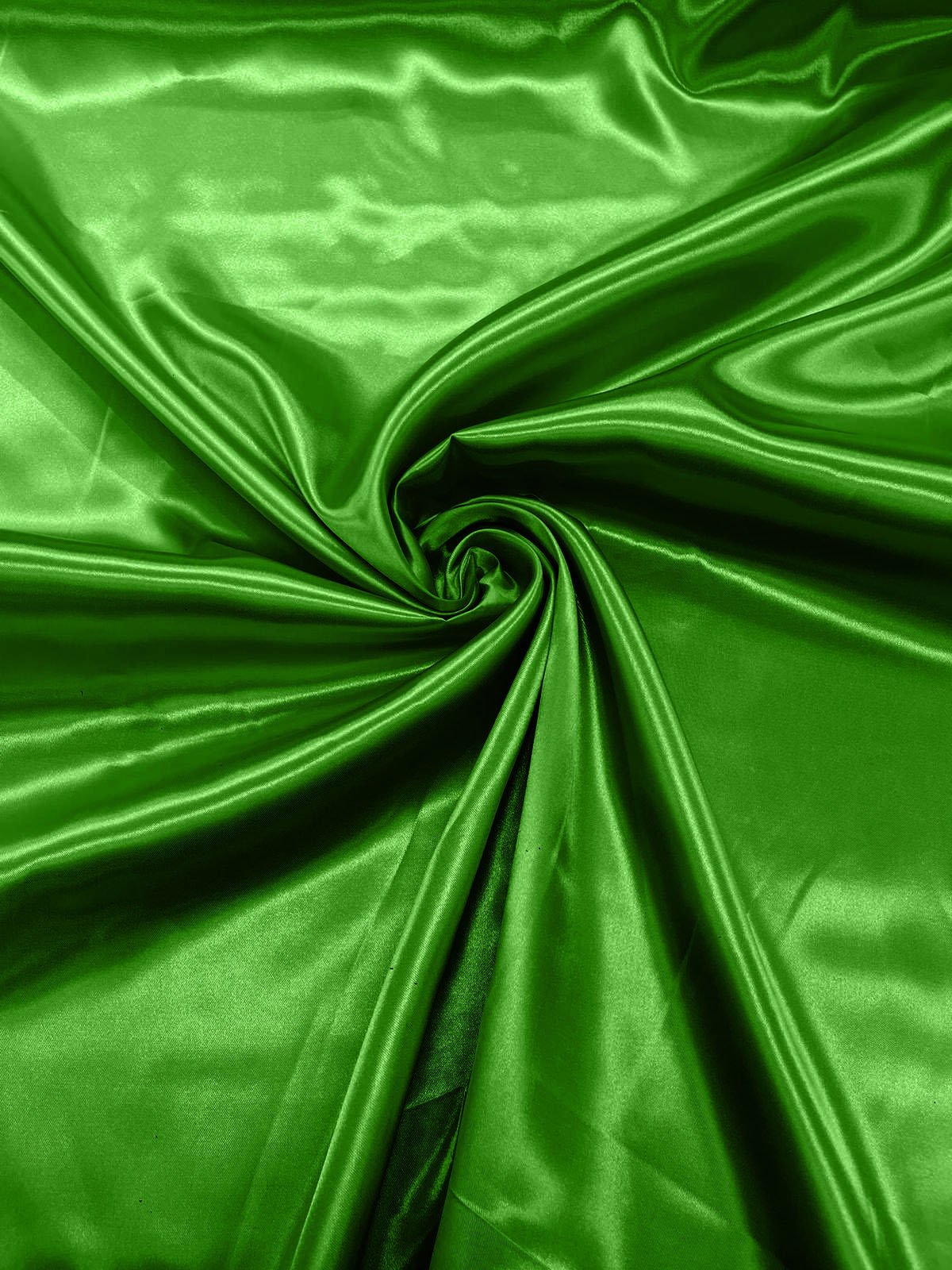 Charmeuse Satin Polyester Fabric - Solid Glossy Finish, 58" Width (1 Yard)