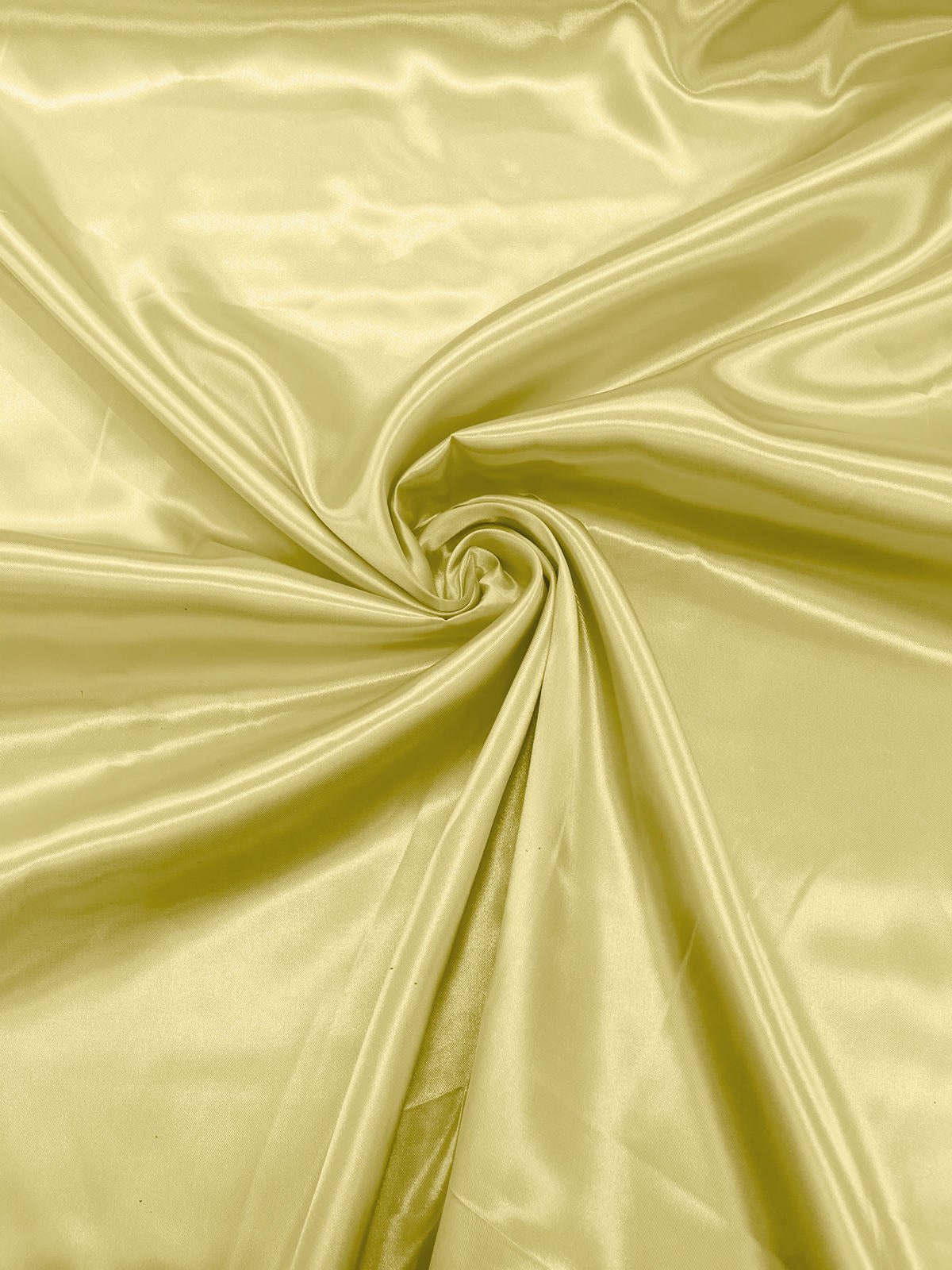 Charmeuse Satin Polyester Fabric - Solid Glossy Finish, 58" Width (1 Yard)