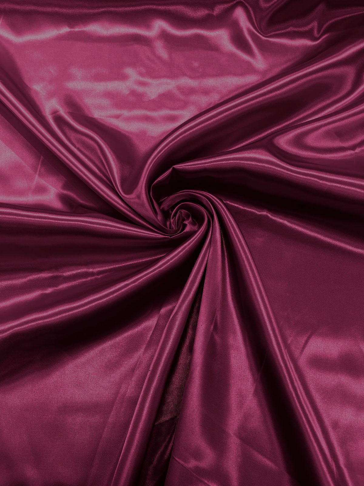 Charmeuse Satin Polyester Fabric - Solid Glossy Finish, 58" Width (1 Yard)