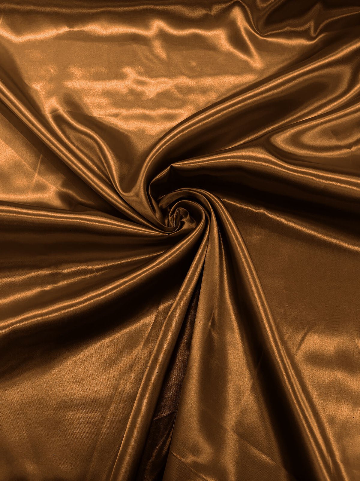 Charmeuse Satin Polyester Fabric - Solid Glossy Finish, 58" Width (1 Yard)