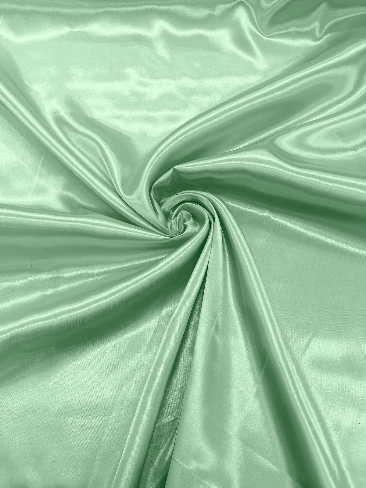 Charmeuse Satin Polyester Fabric - Solid Glossy Finish, 58" Width (1 Yard)