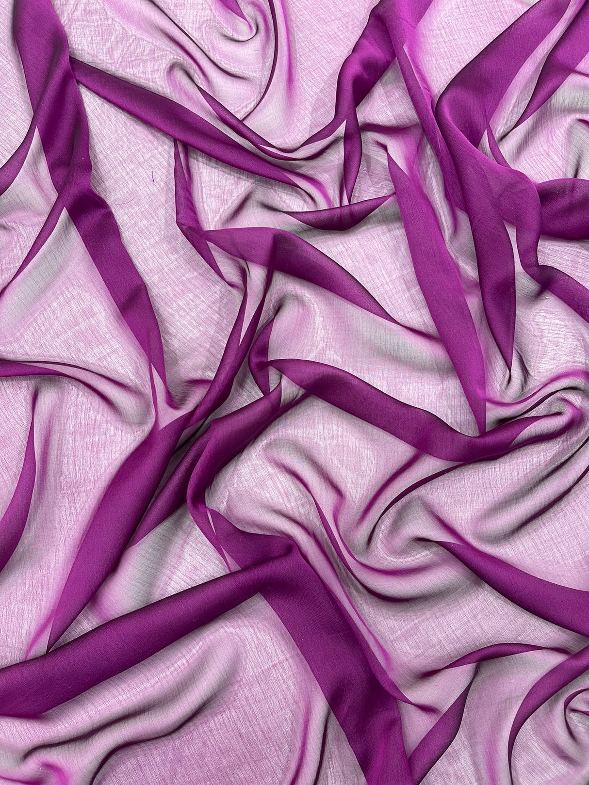 Two Tone Chiffon Sheer Fabric - Two Tone Sheer, 58" Width (1 Yard)