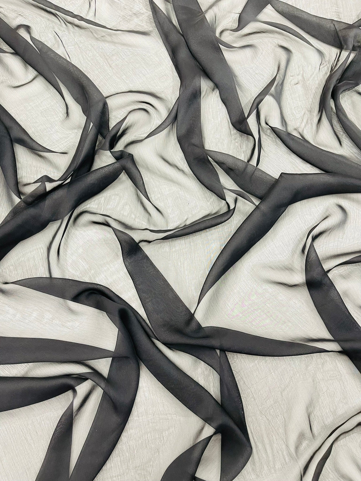 Two Tone Chiffon Sheer Fabric - Two Tone Sheer, 58" Width (1 Yard)