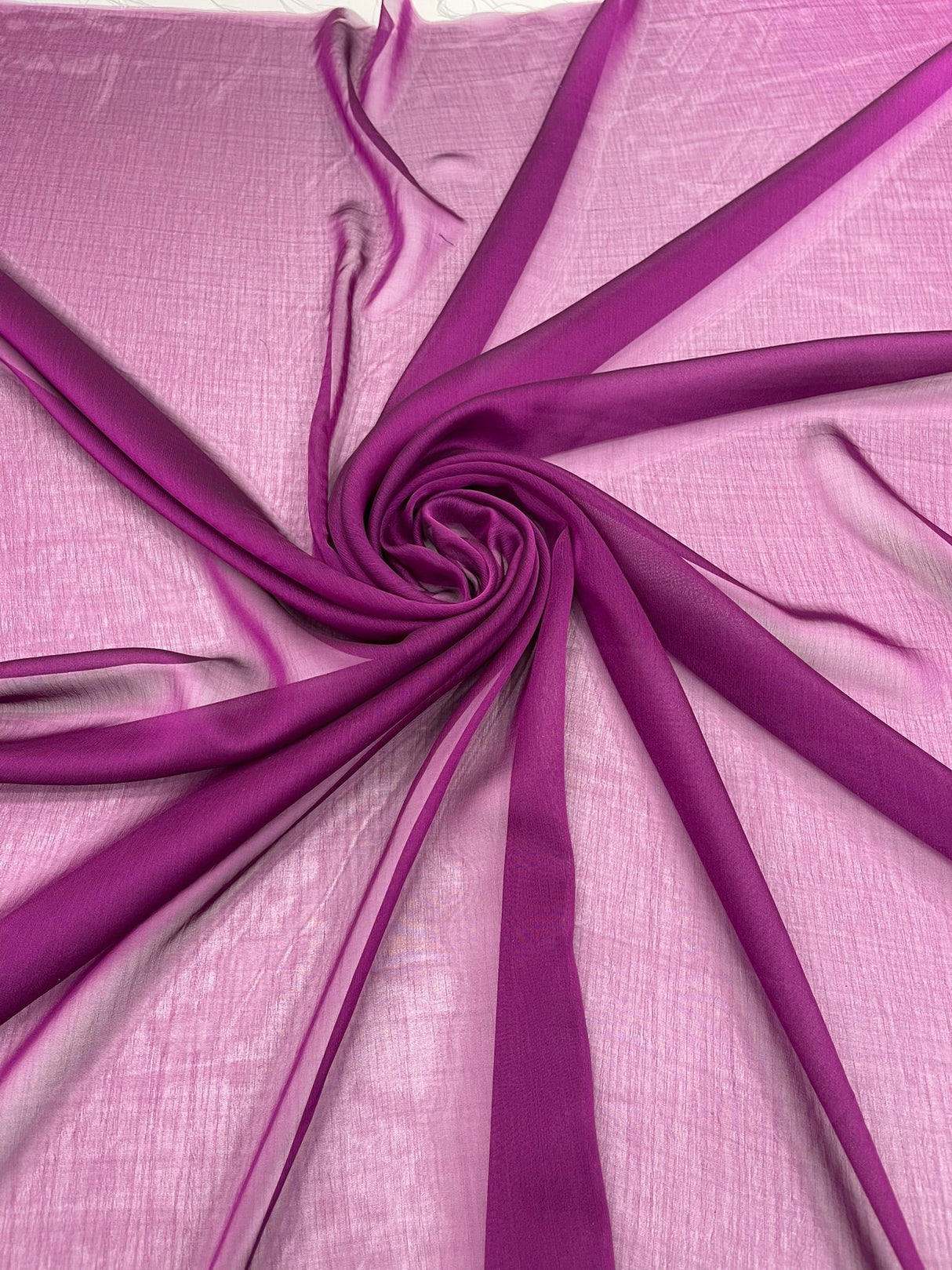 Two Tone Chiffon Sheer Fabric - Two Tone Sheer, 58" Width (1 Yard)