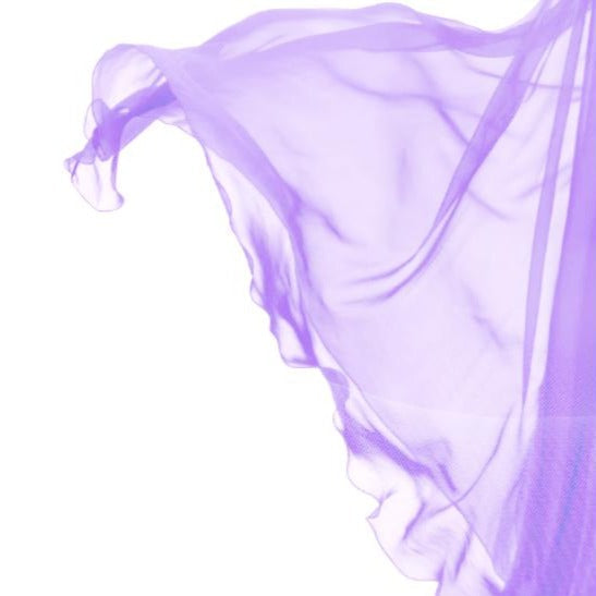 Chiffon Polyester Fabric - Solid, 60" Width (1 Yard)
