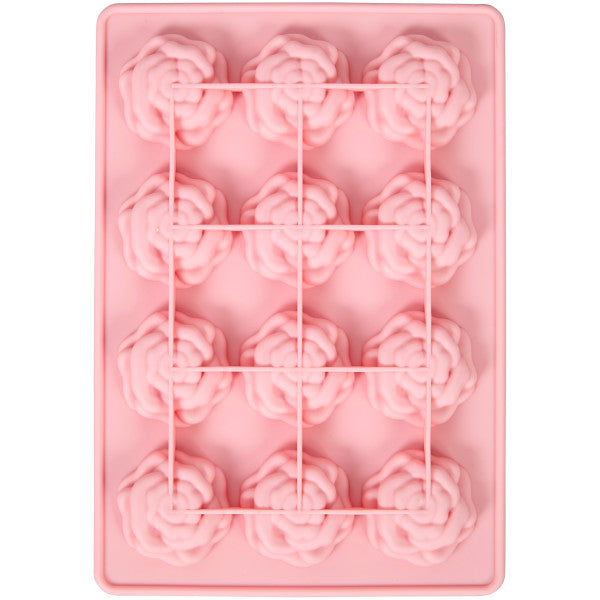 Wilton Silicone Rose Mold, 12-Cavity