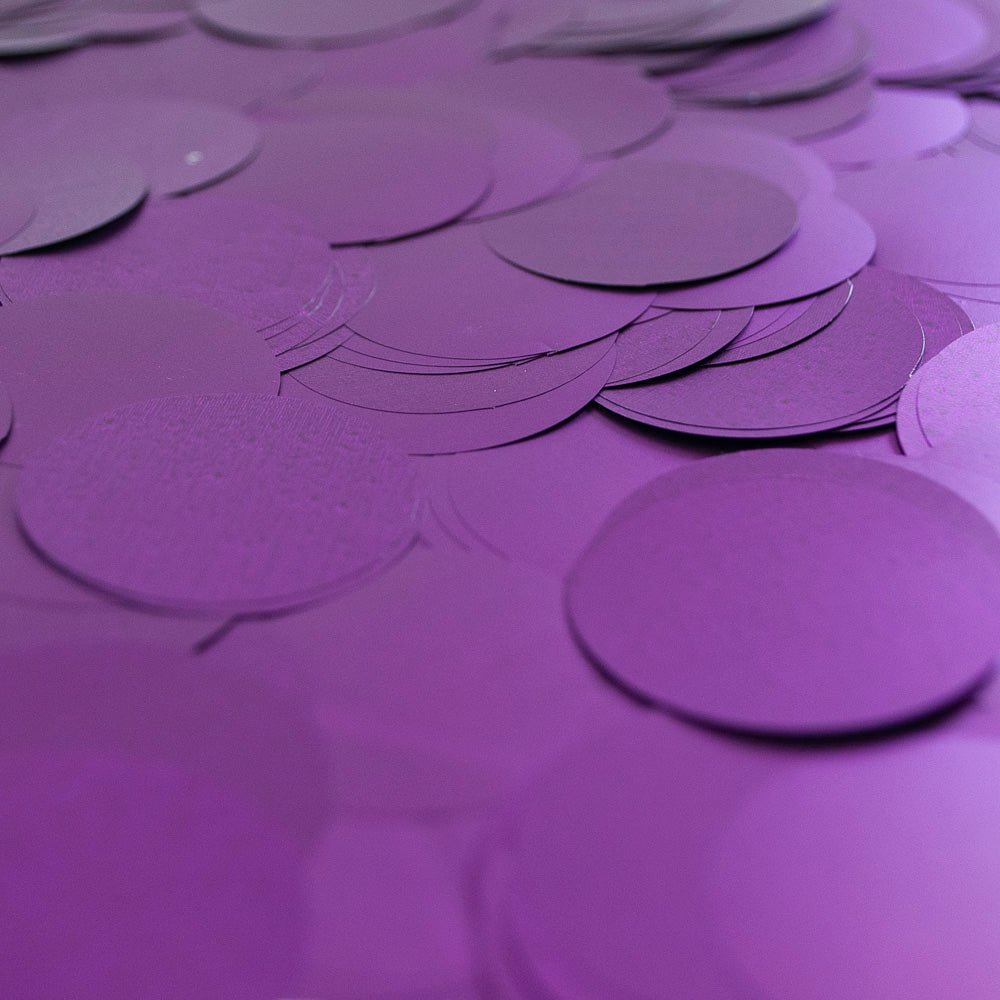 Purple Chrome Confetti