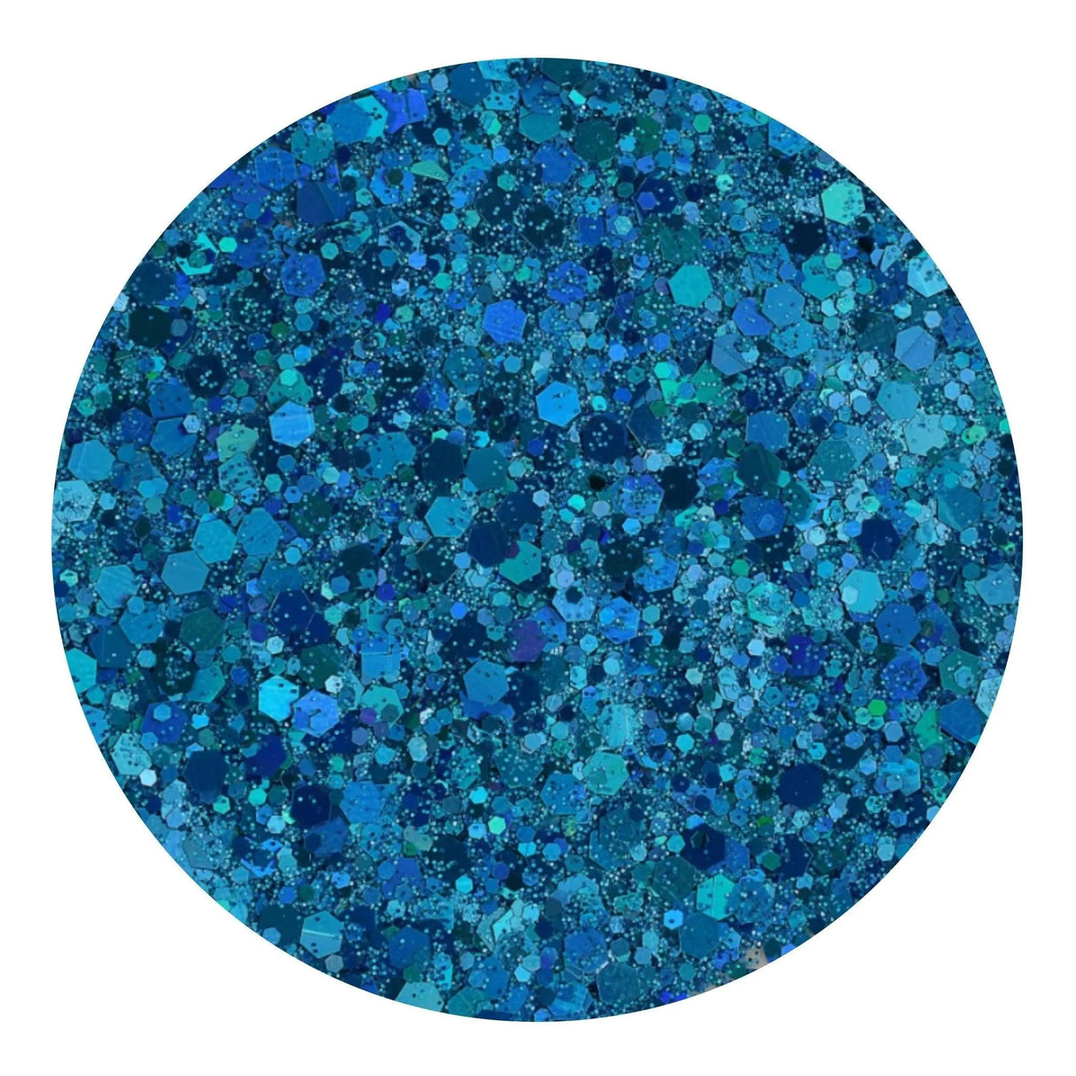 Chunky Glitter Holographic - Iced Azure (2 oz Bag)