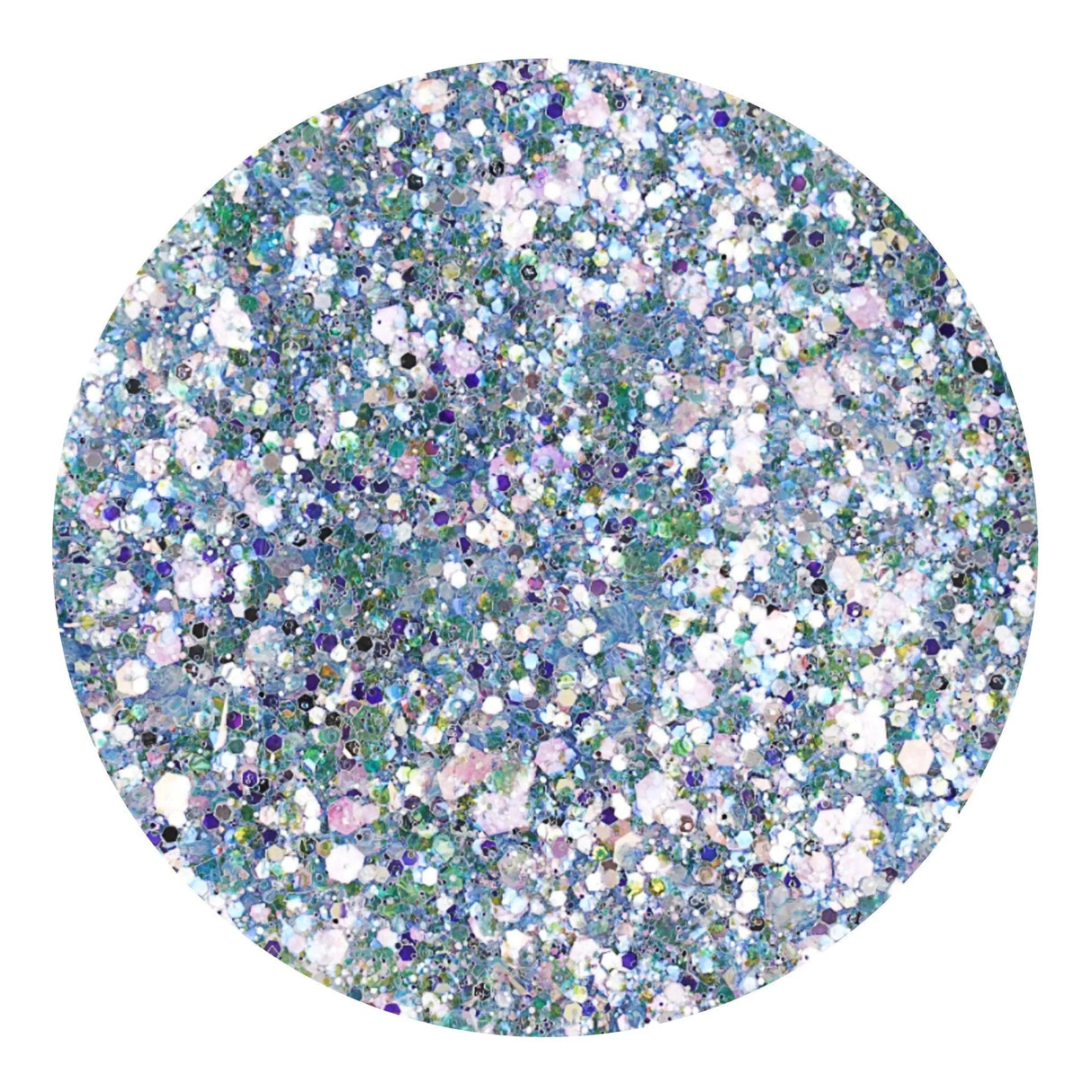 Chunky Glitter Rainbow Iridescent - Azure Breeze (2 oz Bag)
