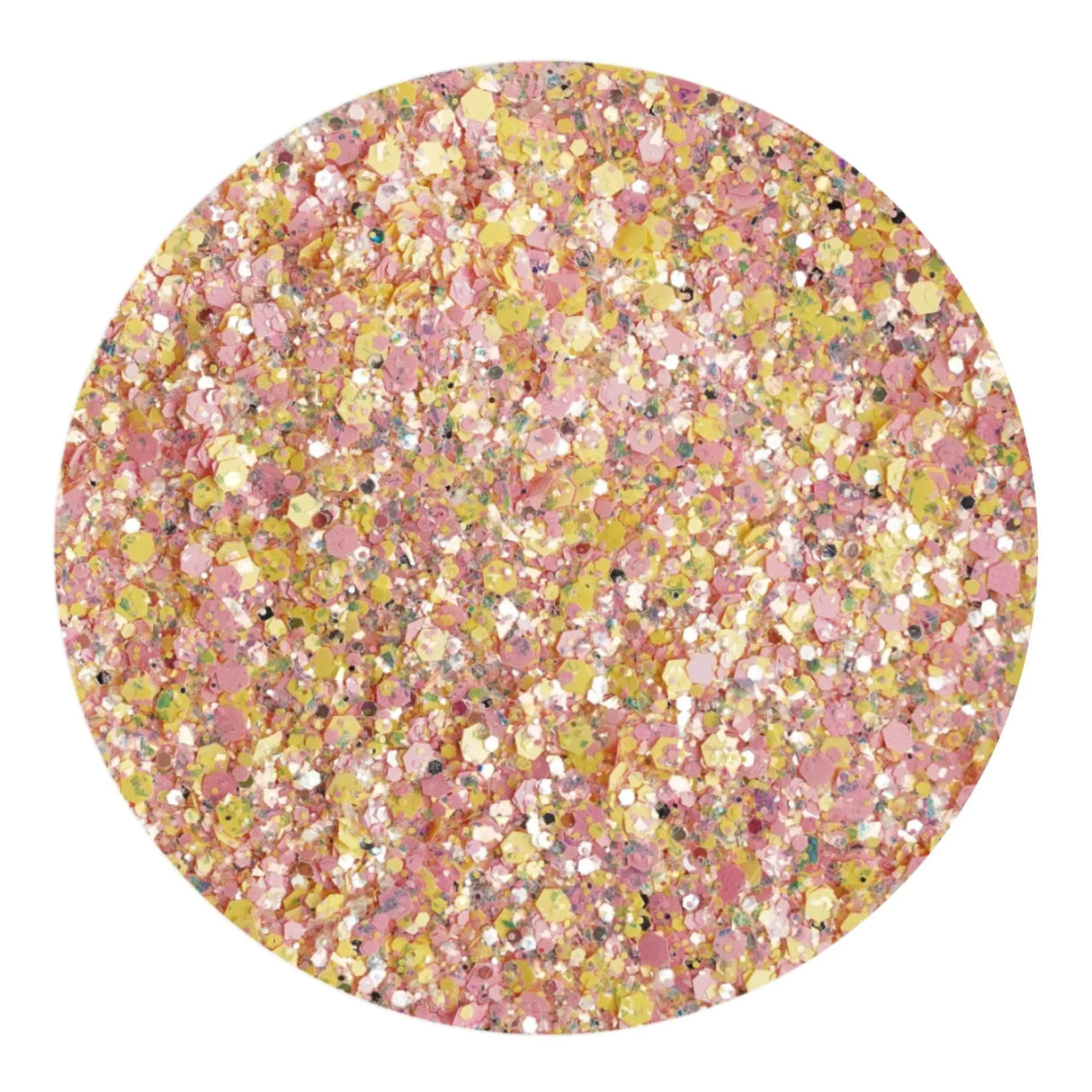 Chunky Glitter Rainbow Iridescent - Gilded Blush Fusion (2 oz Bag)