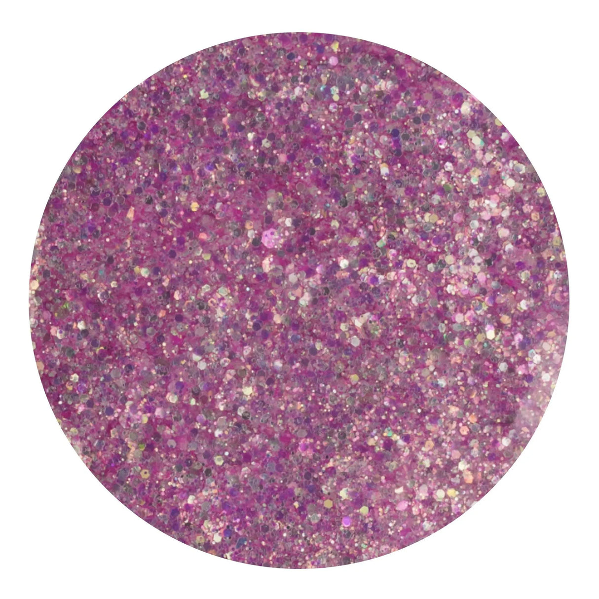 Chunky Glitter Rainbow Iridescent - Passion Pink (2 oz Bag)