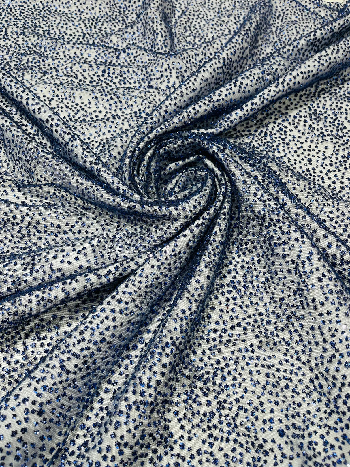 Chunky Tulle Glitter Tulle Fabric - Glitter, 58" Width (1 Yard)