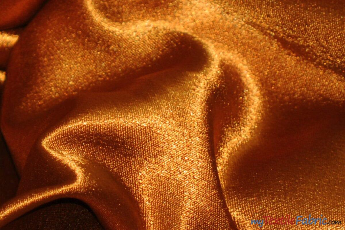 Superior Quality Crepe Back Satin Fabric - Multiple Colors, 58/60" Width (1 Yard)
