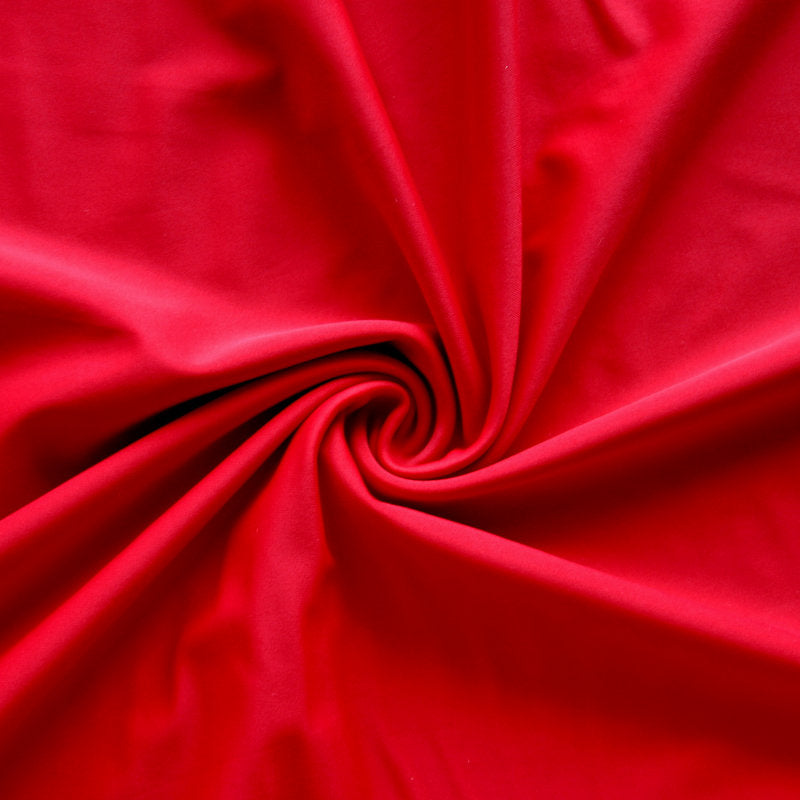 Swim Knit Classic Red Nylon Spandex