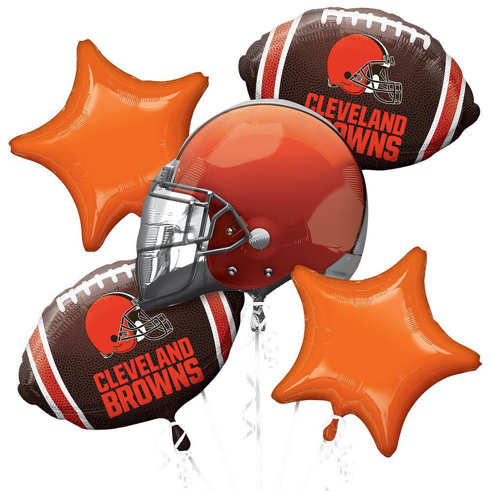 Cleveland Browns Football Balloon Bouquet
