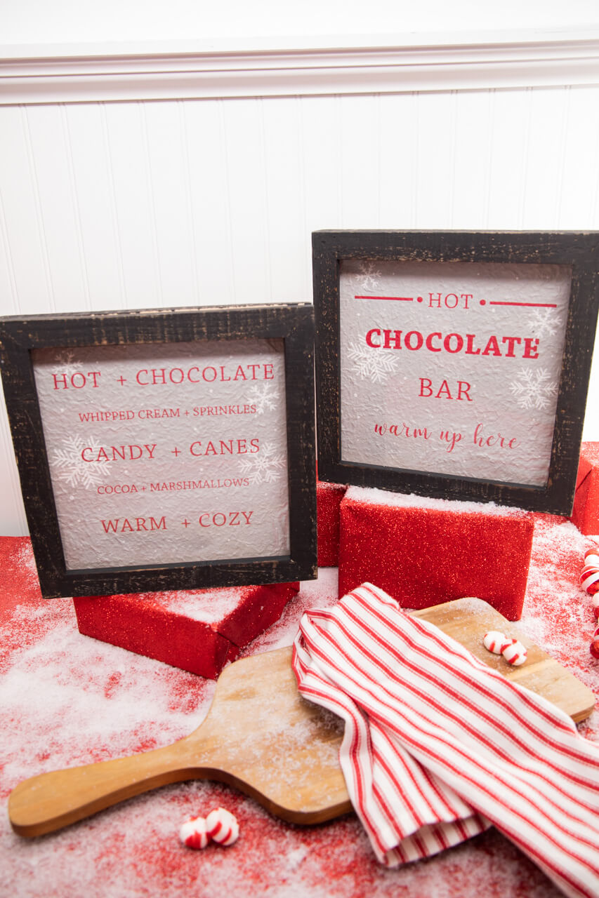 12” Hot Chocolate Wall Decor