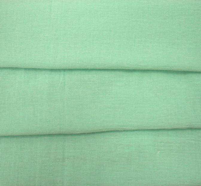 Cotton Gauze 100% Cotton Fabric - Mint, 48/50" Width (1 Yard)