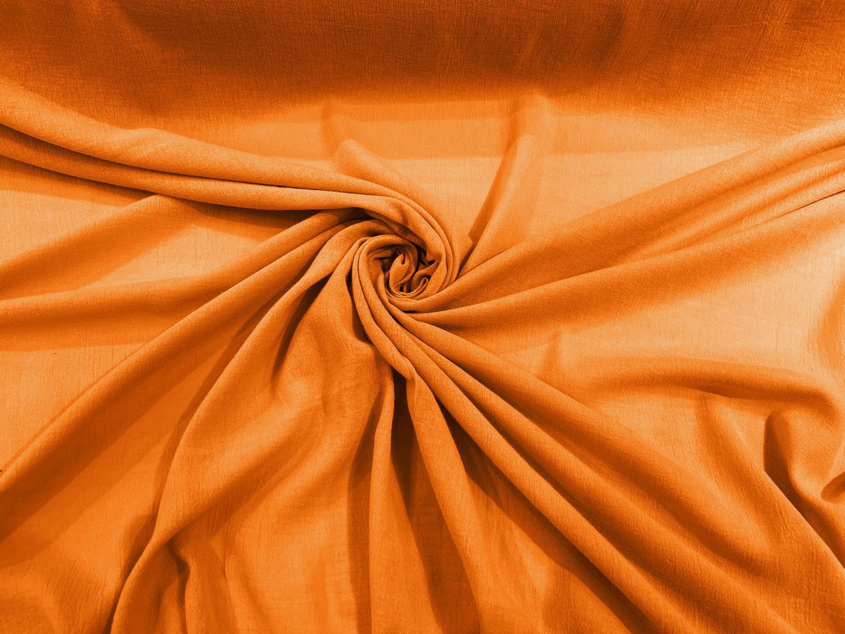 Cotton Gauze Cotton Fabric - Sheer Crinkle Texture, 54" Width (1 Yard)