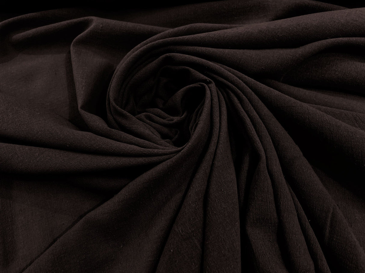 Cotton Gauze Cotton Fabric - Sheer Crinkle Texture, 54" Width (1 Yard)