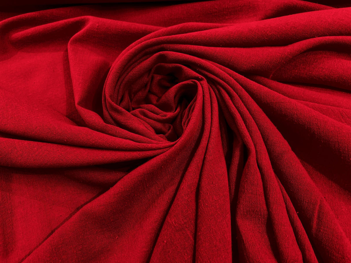 Cotton Gauze Cotton Fabric - Sheer Crinkle Texture, 54" Width (1 Yard)