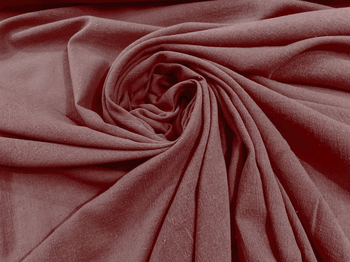 Cotton Gauze Cotton Fabric - Sheer Crinkle Texture, 54" Width (1 Yard)