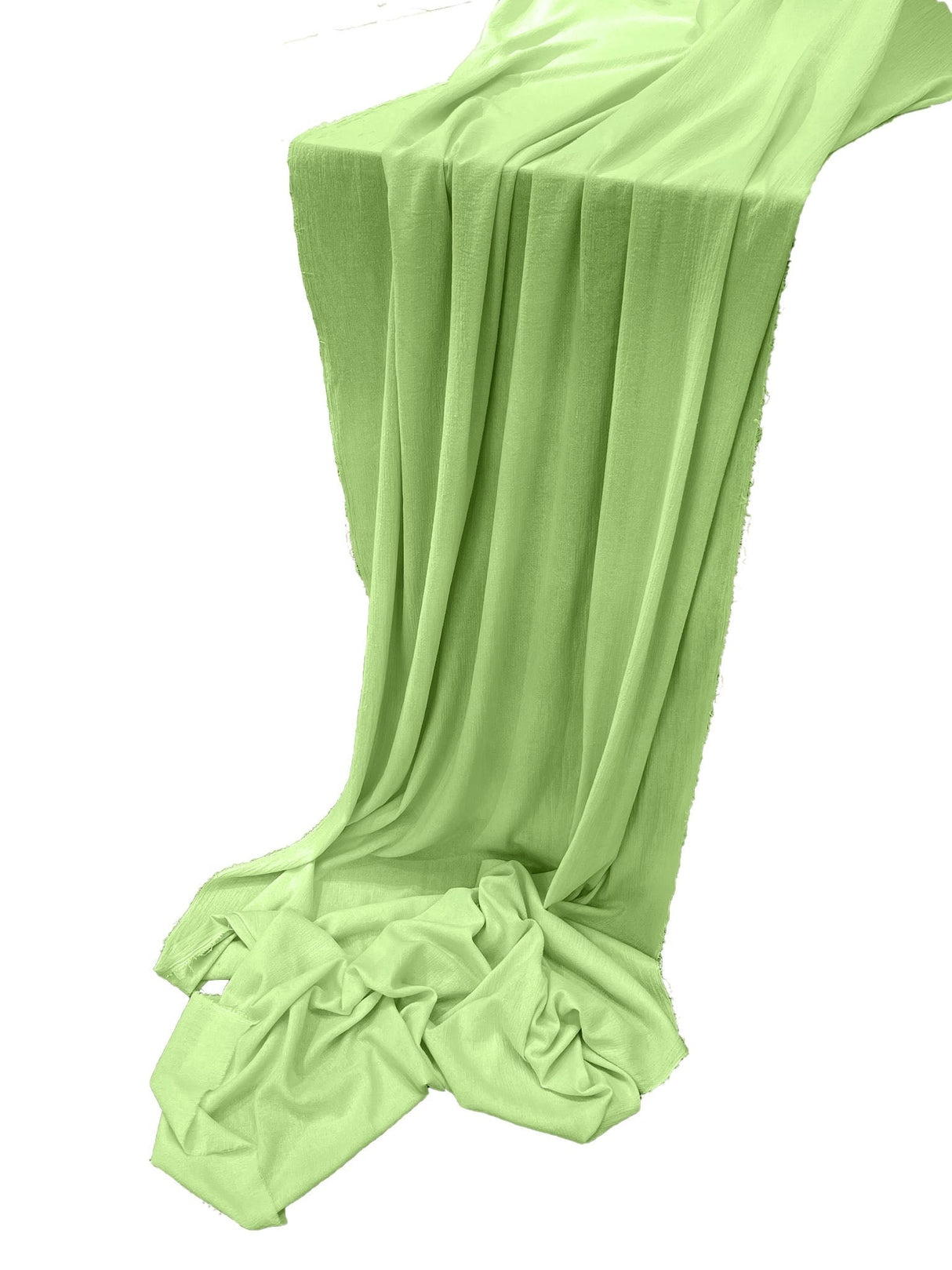 Cotton Gauze Sheer Table Runner - Sheer Cotton Fabric, Multiple Colors, 14" X 120" (1 Piece)