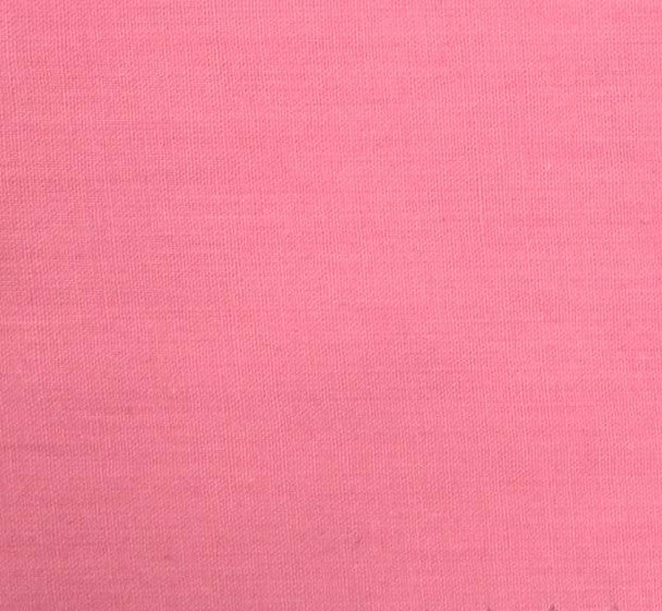 1 Yard Cotton Voile Fabric Solid Pink 40/42" Width Lightweight Apparel Fabric