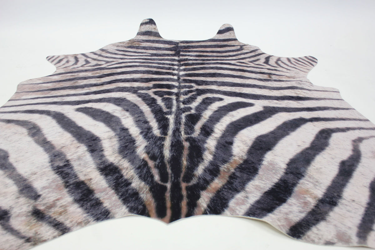 Vegan Metallic Shiny Glow Faux Hide Area Rug/Carpet