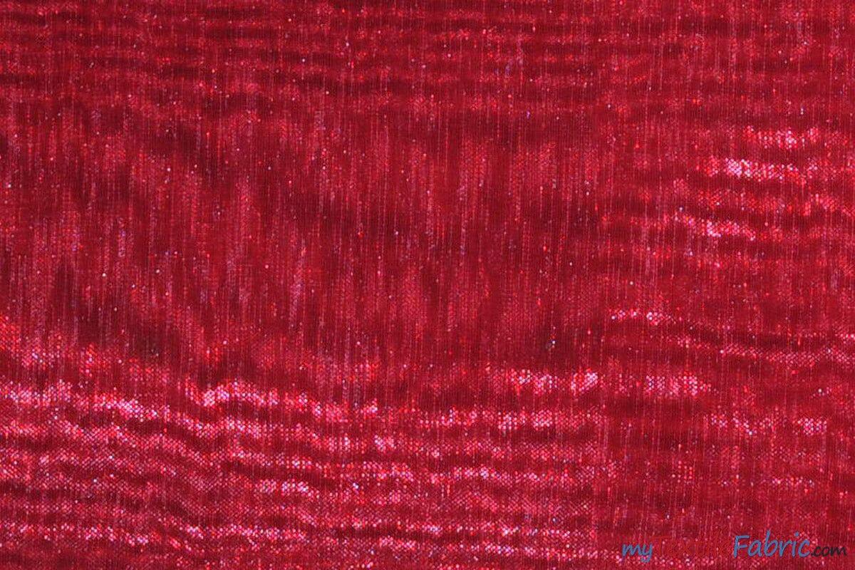 Mirror Organza Polyester Fabric - Sheer, Soft And Smooth, 58/60" Width (Continuous Yards & By Bolt)