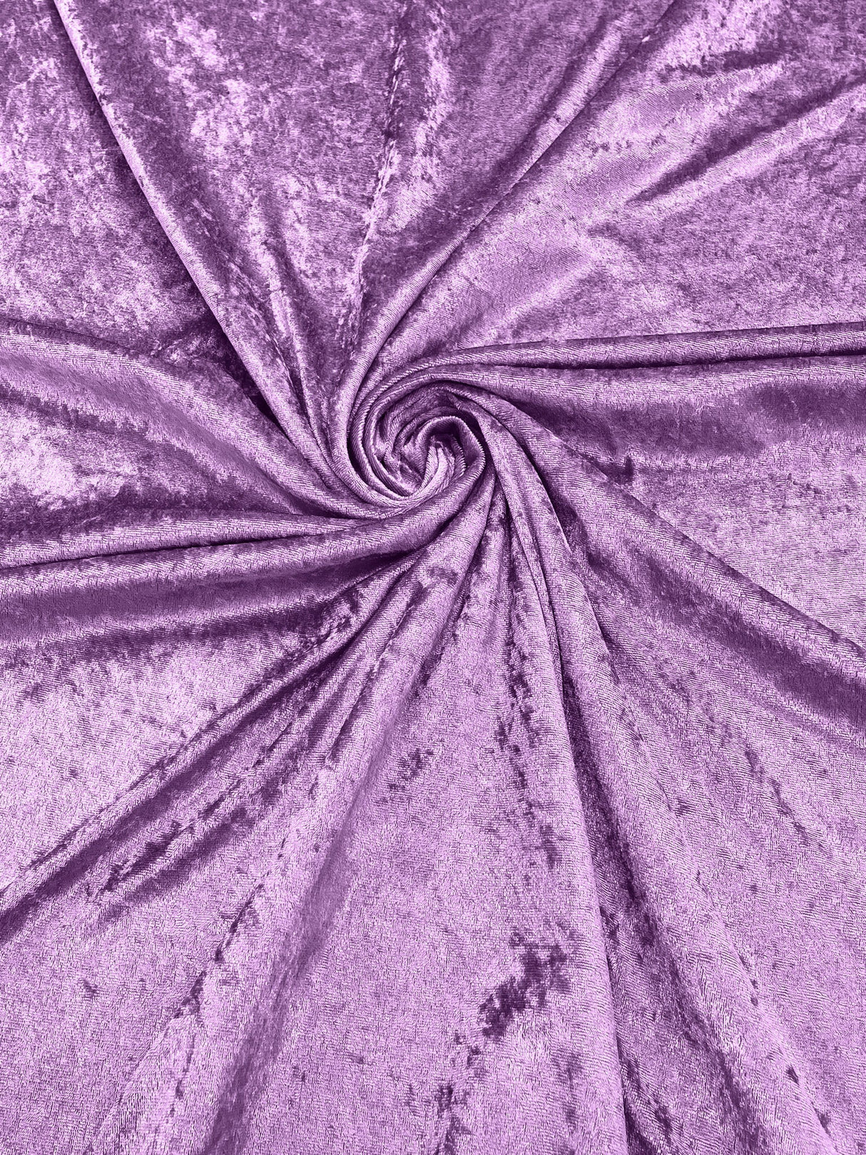 Crush Stretch Panne Velvet Fabric - 58" Width, Crushed Texture, Stretch Knit Back (1 Yard)
