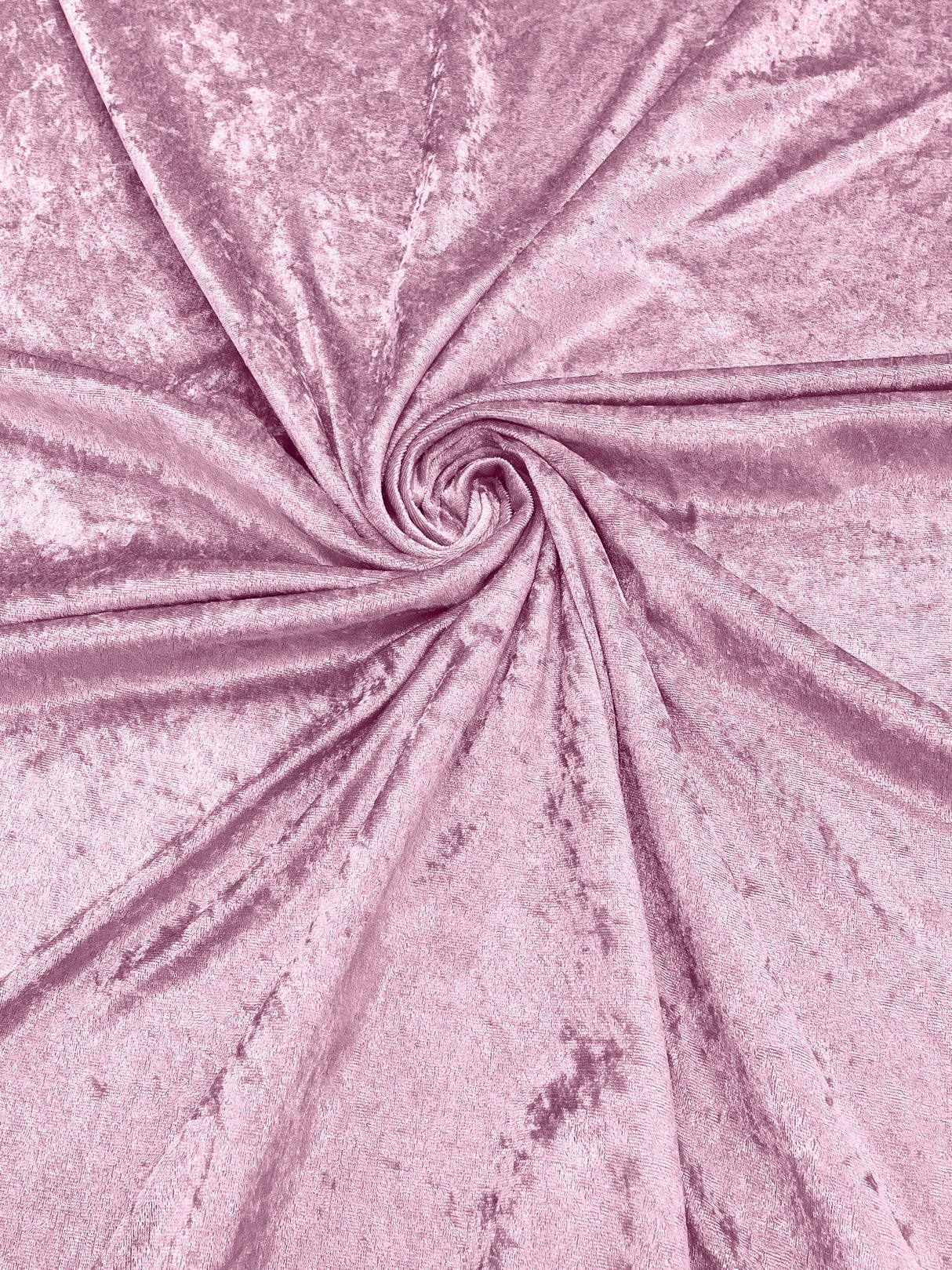 Crush Stretch Panne Velvet Fabric - 58" Width, Crushed Texture, Stretch Knit Back (1 Yard)