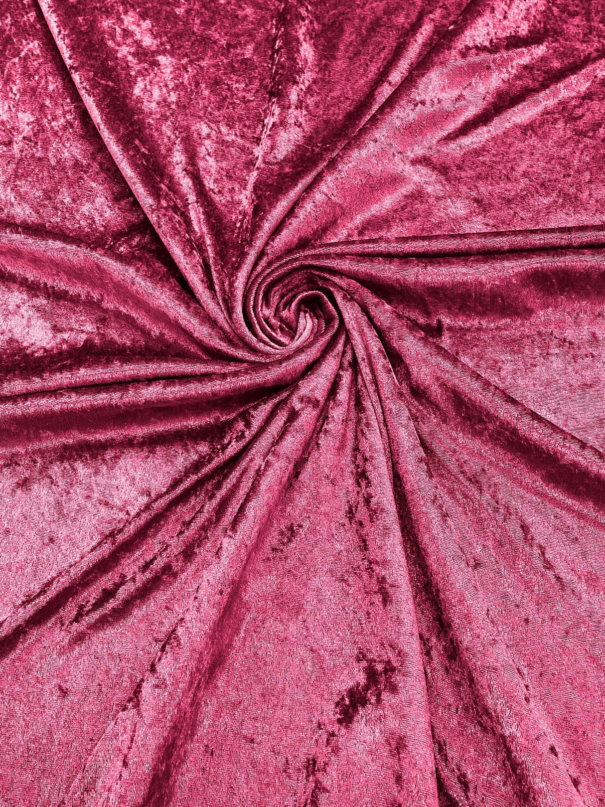 Crush Stretch Panne Velvet Fabric - 58" Width, Crushed Texture, Stretch Knit Back (1 Yard)