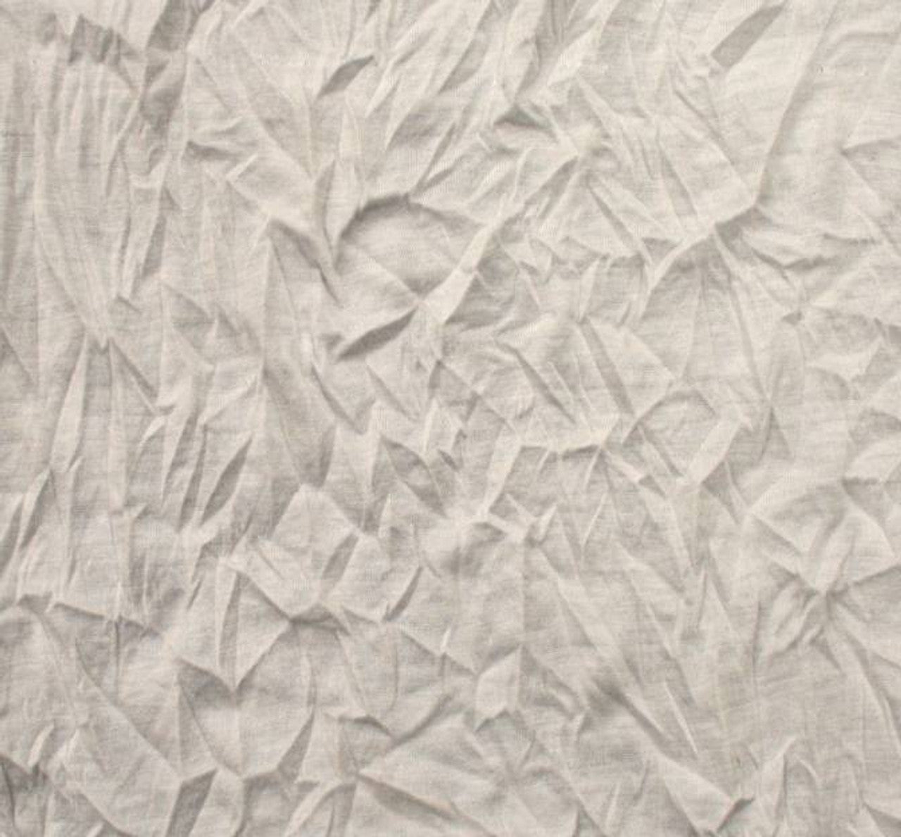 1 Yard Crushed Jersey White Fabric 58/60 Inches Wide 60 Percent Polyester
