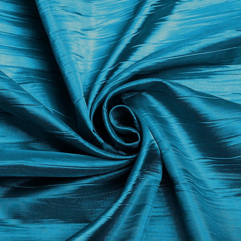 Crushed Taffeta Stretch Taffeta Fabric - Solid, 58" Width (1 Yard)